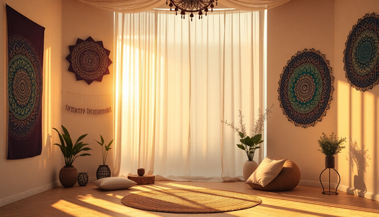 Elevate Your Space: Infusing Spiritual Serenity with Mandala Designs